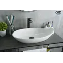 Накладная белая раковина для ванной Gid N9052