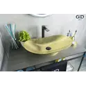 Накладная овальная раковина для ванной Gid Gd9811