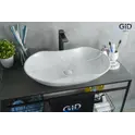 Накладная раковина для ванной под камень Gid Mnc503H012