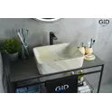 Накладная раковина для ванной под камень Gid Mnc600