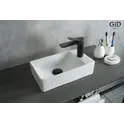 Подвесная белая раковина для ванной Gid N9261
