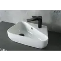 Подвесная белая раковина для ванной  Gid N9275L