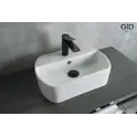Подвесная белая раковина для ванной Gid N9293