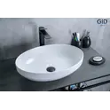 Накладная раковина для ванной Gid D1469 белая