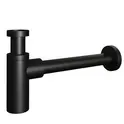 Сифон для раковины Gid G-74BL черный матовый