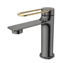 Смеситель для раковины ACWEN- 11111QL оружейная сталь/бронза
