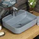 Раковина MELANA MLN-320355MG матовая серая