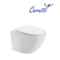 Унитаз Ceruttispa CT10572 ORLTER Aria UF подвесной безободковый