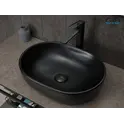 Накладная черная матовая раковина для ванной Gid Bm9026b