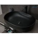 Накладная черная матовая раковина для ванной Gid Bm9026a