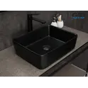 Накладная черная матовая раковина для ванной Gid Bm9103