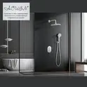 Душевая система ACWEN  JL-51111MW встраиваемая , белый/золото
