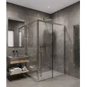 Timo душевое ограждение TDSS-/13C-8L/R, раздвиж , проф никель