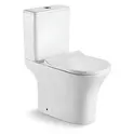 Унитаз-компакт AVS Хорда безободковый, белый