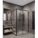 Timo душевое ограждение  TDSS-/03C-8L/R, раздвиж , проф черный