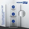 Душевой уголок трапеция WasserKRAFT Leine
