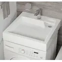 Раковина над стиральной машиной Uperwood Vission белая глянцевая