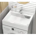 Раковина над стиральной машиной Uperwood Vission белая глянцевая