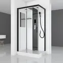 Душевая кабина  Black&White G8800 80х110см прямоугольная