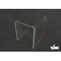 Душевая кабина четверть круга Timo Premium ILMA-909/901, Стул плексиглас Тимо: прозрачный