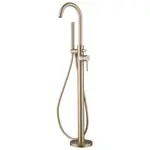 Смеситель ABBER Wasser Kreis AF8115G напольный для ванны, золото матовое