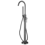 Смеситель ABBER Wasser Kreis AF8115NG напольный для ванны, никель