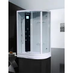 Душевая кабина асимметричная Orans SR-86155 AL/AR низкий поддон