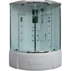 Душевая кабина четверть круга Timo LUX T-7725/7735/7755  высокий поддон