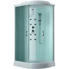 Душевая кабина асимметричная Timo ECO TE-0702 L/R , 120*80*218  низкий поддон