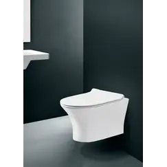 Унитаз GR-4444S подвесной безободковый с тонкой крышкой