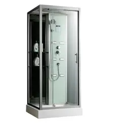 Душевая кабина Frank  с баней/без бани пристенная F-501/F-502-1