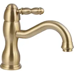 Смеситель однорычажный на раковину Bronze De Luxe TIFFANY 1901BR