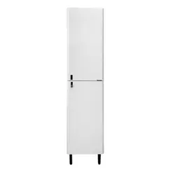 COMFORTY. Шкаф-колонна "Сорренто-40" светло-серый