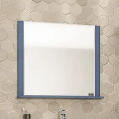 Зеркало с полкой СанТа Венера дуб адриатика