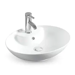 Раковина накладная овальная CeramaLux серия N 78197/7025