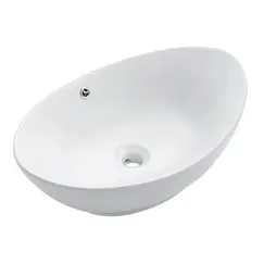 Раковина накладная овальная CeramaLux серия N 9019