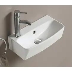 Раковина подвесная/накладная прямоугольная CeramaLux 9055