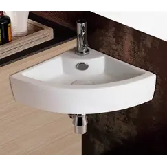 Умывальник угловой CeramaLux 9067B