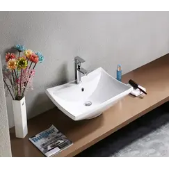 Раковина накладная прямоугольная CeramaLux 9111