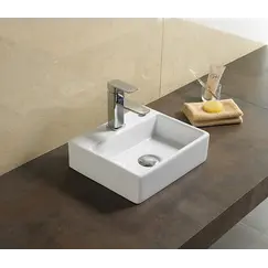 Раковина подвесная/накладная прямоугольная CeramaLux 9135