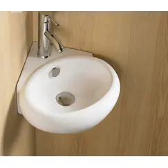 Умывальник подвесной  угловой CeramaLux 9359