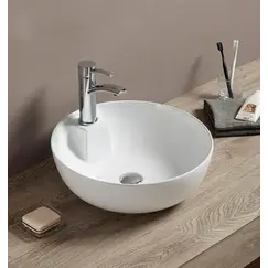 Раковина накладная круглая CeramaLux 9428