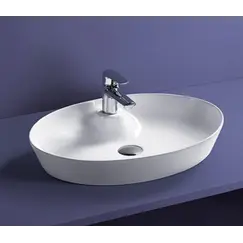 Раковина накладная овальная CeramaLux 9436