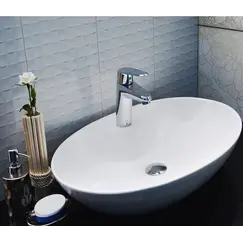 Раковина накладная овальная CeramaLux 9438