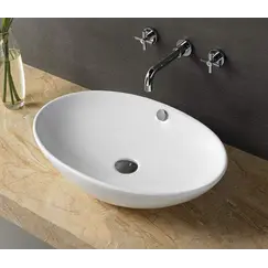 Умывальник овальный CeramaLux D1104