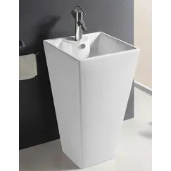 Раковина напольная квадратная  CeramaLux NB145