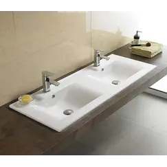 Раковина врезная прямоугольная CeramaLux YJ809