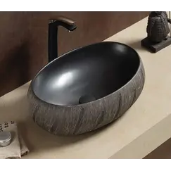 Раковина накладная овальная  CeramaLux  NC J2102