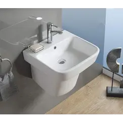 Умывальник подвесной прямоугольный CeramaLux NB164