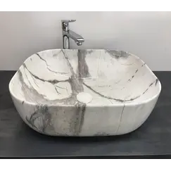 Раковина накладная прямоугольная CeramaLux  MNC K397